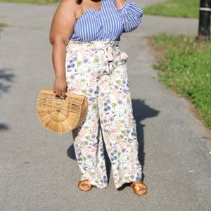 eloquii floral pants